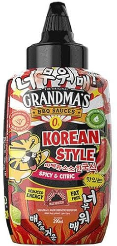 Max Protein Grandma´s Salsa Estilo Coreano 290 Ml Sabor Barbacoa