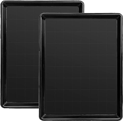 Replacement Black Plastic Tray for Dog Crate Cage, Easy to Clean Bottom Base Tray,Pet Kennel Pan (18inch)