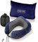Cozyor Reiseset 2-teilig: Nackenkissen + Reisekissen & Reisedecke 2 in 1 mit Hülle - Ultraleicht & kompakt mit Rucksack-Clip und Kofferbefestigung, Flugzeugdecke 170x100 cm Bahn Auto Flugzeug