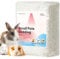 BUCATSTATE Hamster Bedding 50L, 99% Dust-Free and Odor Control Guinea Pig Bedding, Natural Paper Rabbit Bedding for Cages Rat Syrian Dwarf Hamster Hedgehog (White)