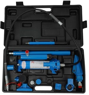 Hydraulischer Wagenheber Satz Hydraulischer Geteilter Wagenheber Tragfähigkeit: 4T (Blau)