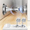 Corohero Magnetischer Türstopper – 2 Stück, Edelstahl, Modern, Wandmontage, Bodenmontage