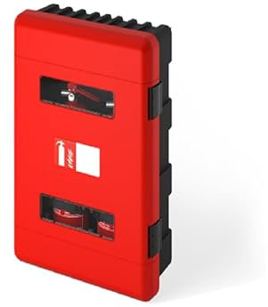 Double Fire Extinguisher Cabinet Box - Suitable Indoors & Outdoors - Fully Weatherproof - MFE