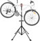 MEELRYD Fahrradmontageständer, Reparaturständer mit Werkzeugablage für Fahrräder bis 50kg, Schwerlast-Montageständer klappbar & höhenverstellbar mit magnetischer und 360°drehbare Kopf