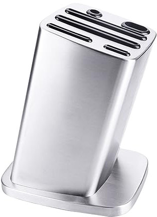 PHENOFICE Lagerregal halter für kochutensilien Besteckblock Küchenblock Besteckständer Besteckhalter Messerständer Küchenmesserhalter messer halterung Küchenregal eingelegter Halter Silver