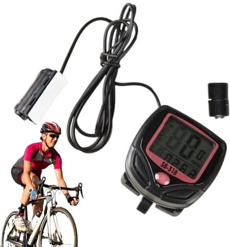 Wireless Speedometer | Waterproof Computer | Fitness Tracking for Cyclists | GPS Tracker | Lightweight Cycling Accessories | Cycling Trip Planner