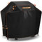 GARPROVM Cubierta para barbacoa de gas, resistente a la intemperie, cubierta impermeable 420D tejido Oxford con ventilación, funda protectora para exteriores, para barbacoa de gas, 183 x 66 x 130 cm
