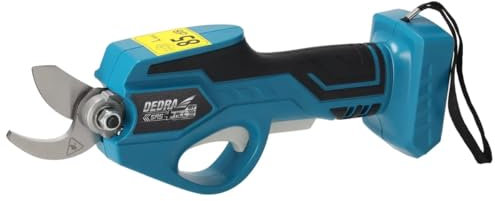 Akku-Gartenschere 18V, DEDRA SAS+ALL DED7091 28mm, im karton ohne Akku & Ladegerä, softgrip, Ergonomisches Leichtgewicht 1,1kg leichtes und komfortables Design