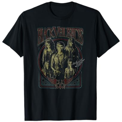 Offizielles Black Veil Brides Vintage World Tour 2017 Band T-Shirt