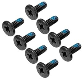 Gintai 8pcs Screws for Dell Inspiron 5577 5576 7557 7559 Range Bottom Case Base Cover (M2x5)