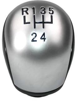 OTBEHUWJ Pomo De Palanca De Cambios De 6 Y 5 Velocidades para Peugeot 407 RCZ Pomo De Palanca Cambios(5 Speed)