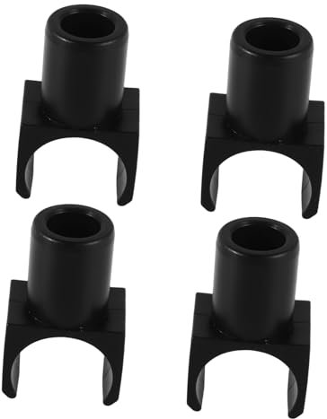 HOMOCONO 4pcs Wheelchair Sliders Seat Rail Guides Replacement Seat Rail Guide for Transport Chairs and Wheelchairs Fit for Seniors Adults Use in Mobility