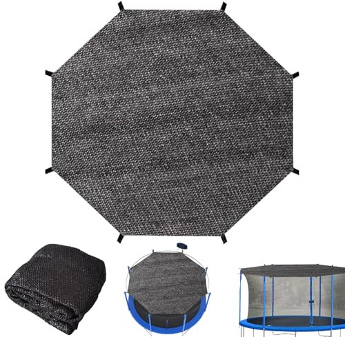 Trampolin Sonnenschutz Abdeckung,Trampolin Überdachung Abdeckung 305cm,Sonnenschutznetz,Randabdeckung UV-beständig,Multifunktionales TrampolinSchutzwerkzeug,für Innenhof,Spielplatz,Outdoor