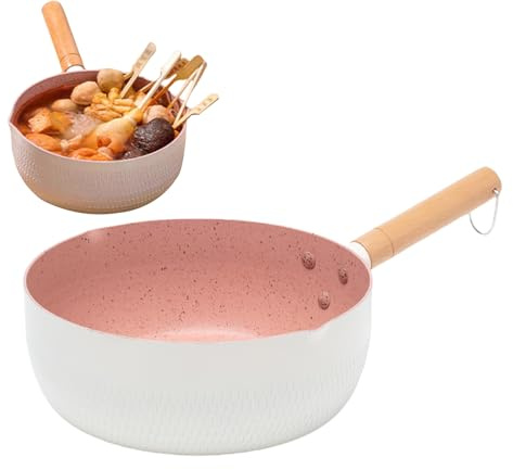 zum Zelten, Holzpfanne, Pfannen ohne, Küchenpfanne mit Holzgriff, Zubehör zum Kochen von Babynahrung für den Gasherd