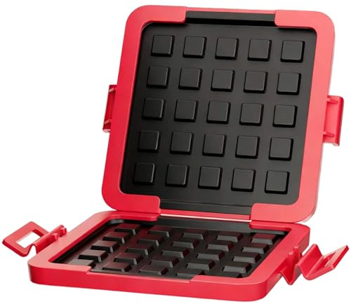 Mikrowellen-Toastie-Maker, antihaftbeschichteter Mikrowellen-Toastie-Sandwich-Maker, herausnehmbar, schnelles/einfaches Kochen, doppelseitiges mikrowellengeeignetes Kochgeschirr aus Silikon zum Frühs