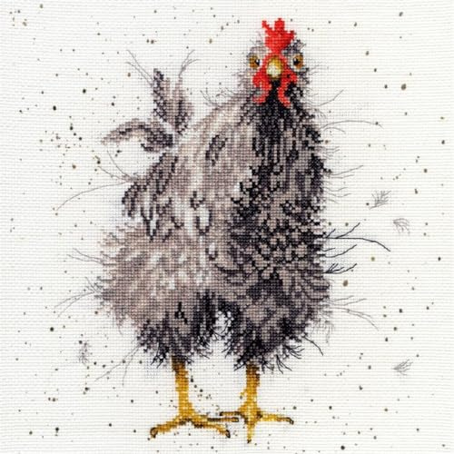 Bothy Threads Cross Stitch Kit - Wrendale Designs - Curious Hen