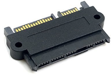 chenyang SAS zu SATA Adapter SFF-8482 29Pin SAS Festplatte zu Motherboard SATA 22Pin Konverteradapter