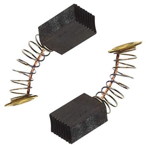 SPARES2GO Carbon Brushes Set for Makita 9527NB 9523NBH 9526PBH Angle Grinder 6mm x 9mm x 12mm (Pack of 2)