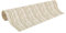 Clairefontaine 223881C - Rolle Geschenkpapier Kraftnatur 50mx70 cm 70g, Instinkt Streifen Weiß, 1 Rolle