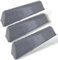 DL-pro Lot de 3 nervures de tambour pour machine à laver Bauknecht Whirlpool Ignis 480111104174 481241848978 Indesit C00311026 C00313239 - Gris