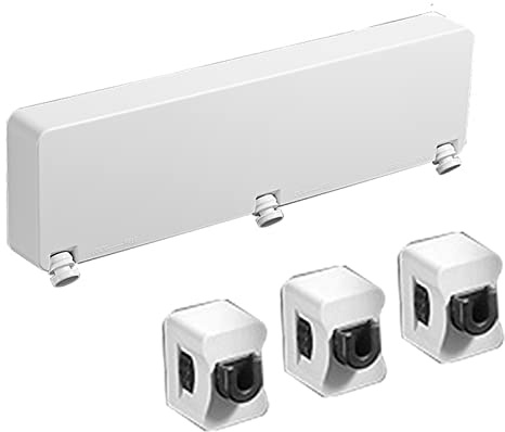 LTLWSH Corde à Linge RéTractable, Fil Extensible RéGlable 6m,Poteau Etendoir Exterieur,Corde a Exterieur,pour IntéRieur D'HôTel,Salle De Bain, Balcon,Jardin,Blanc,3 Wash Lines, White Blanc