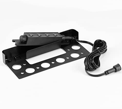 YZGWZLD Gartenbeleuchtung LED Treppenbeleuchtung Haltewandleuchten,Warmweiß 3000K IP67 Wasserdicht Treppenlicht Stufenbeleuchtung DC12 V 1.5W Stufenlichter für Außenbereich,Stufen,Stützmauern