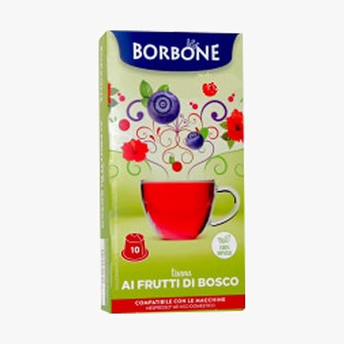 60 Capsules Café borbone Compatible Avec nespresso Tisane Fruits de la Forêt - L'Emporio Du Café
