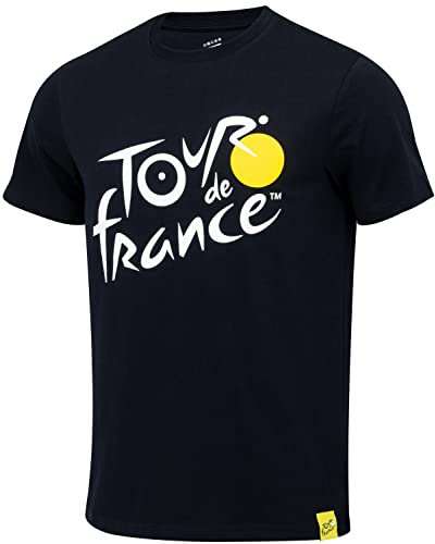 Tour de France T-Shirt mit Logo, offizielle Kollektion für Radsport, Größe Herren L
