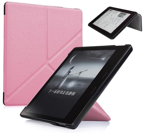 Étui pour 7 Kindle Oasis, Légère Coque pour Kindle Oasis 10e/9e Génération (Sorti en 2019/2017, Modèle S8IN40&CM24WI)-PU Housse Protection avec Support Pliable et Intelligent Réveil/Veille