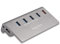 DeLOCK USB-Hub USB 10 Gbps Hub mit 4 USB Typ-A Ports + 1 Schnellladeport