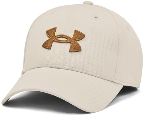 Under Armour Herren Blitzing Cap Stretch Fit Hut, Summit White/Yellow Ocker, XL/XXL