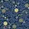 Papier peint étoile bleue, 300 x 44,5 cm Épaissir et Coller, Papier peint autocollant imperméable en vinyle pour salon, chambre à coucher, cuisine