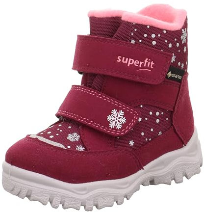 Superfit Mädchen Husky1 Warm Gefütterte Gore-tex Schneestiefel, Rot Rosa 5000, 24 EU