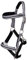 QHP Fohlenhalfter Flore mit Stirnband (schwarz, Minishetty)