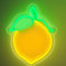 HFHungkeong Zitronen-Neonschild, niedliche Fruchtform, Neonlicht, Früchte, Leuchtschilder für Wanddekoration, Wohnung, Bar, Kinderzimmer, gelbes LED-Schild für Geburtstagsparty, Schlafzimmer, 28x22CM