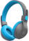 JLab JBuddies Studio 2 Kids Headphones Wireless - Bluetooth Headphones Kids for Boys & Girls, Volume Limited Childrens Earphones with Mic, 65+ Hr Playtime, Noise Isolation, Sharing & Wired Mode, Blue