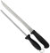 Well Home - Set de Cuchillo jamonero (Hoja 25cm) y Chaira (21cm) en Acero Inoxidable