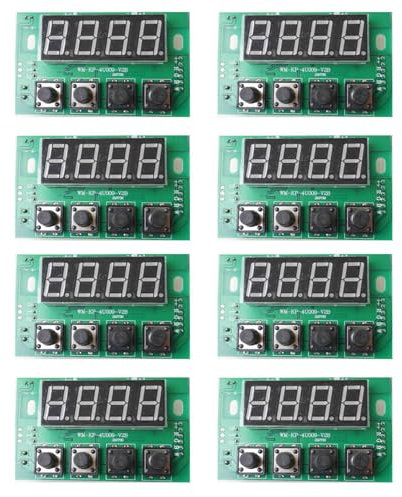 Sxmrmnx 8 luces LED RGBW de 4 colores para placa base, 54 x 3 W, 36 x 3 W, piezas de reparación