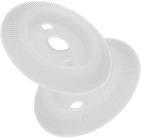 FOYTOKI 2stücke Wandplatte Thermostat Schutzset Für Nest Thermostat Elegante Abdeckung Installieren Schützt Vor Kratzern Und Beschädigungen Aus Langlebigem Kompatibel Mit Nest Geräten