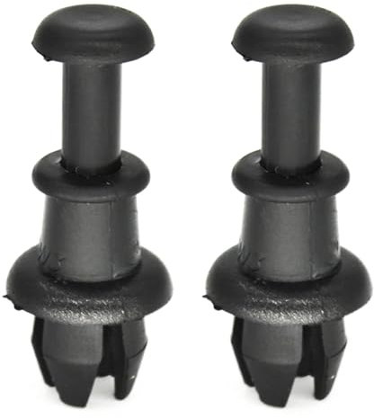WOLWES Kompatibel Mit Seat Für Leon 1P 2006–2013 Für Toledo II 1M 1999–2004, Gepäckraumablage-Saitenclips, Halter, Schwenkbügel 1M6867574A Halteband Hutablage