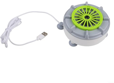 Gettimore Automatischer Gemüsereiniger mit Turbo-Struktur, USB-betriebene Elektrolysefunktion für den Heimgebrauch