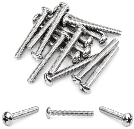 13PCS 1/4-20 x 2 viti per macchina, Phillips Pan Head, UNC completamente filettate
