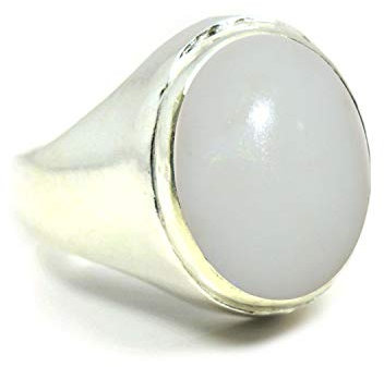 Jewelryonclick Damen Herren Unisex Kinder - Oval Natürlicher Opal