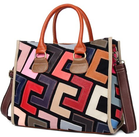 Eysee Handtasche Damen Leder - Umhängetasche Echtleder Handtaschen Henkeltaschen Schultertasche