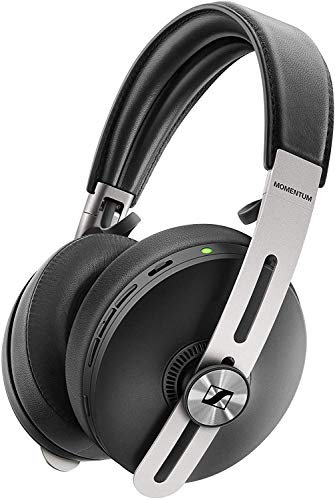 Sennheiser MOMENTUM 3 Wireless Noise Cancelling Headphones with Alexa built-in, Auto On/Off, Smart Pause Functionality and Smart Control App (Renewed)