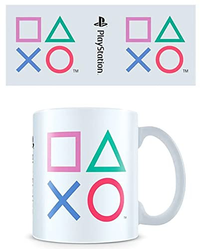 Pyramid International MG25990C Playstation (Shapes) Coffee Mug, Ceramic