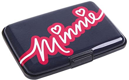 CERDÁ LIFE'S LITTLE MOMENTS Pequeño Tarjetero Metálico Minnie-Licencia Oficial Disney Mujer-Carteras Mujer Con Originales diseños, Multicolor