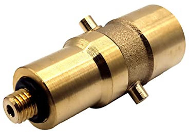 DN Autogas Parts - Adattatore a baionetta per GPL GPL M10 UK per piatto auto e punto di riempimento nascosto