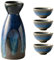HEMOTON 1 Selection Sake Coupe MULTIVES Porte- Sake Sake Sake Pot Céramique Pot Serving Coupes (Couleur Assortie)