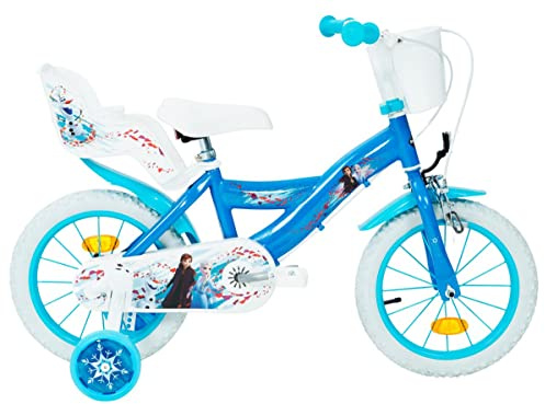 Huffy Disney Frozen 14 Inch Girls Bike 4-6 Years Old + Stabilisers 24291W